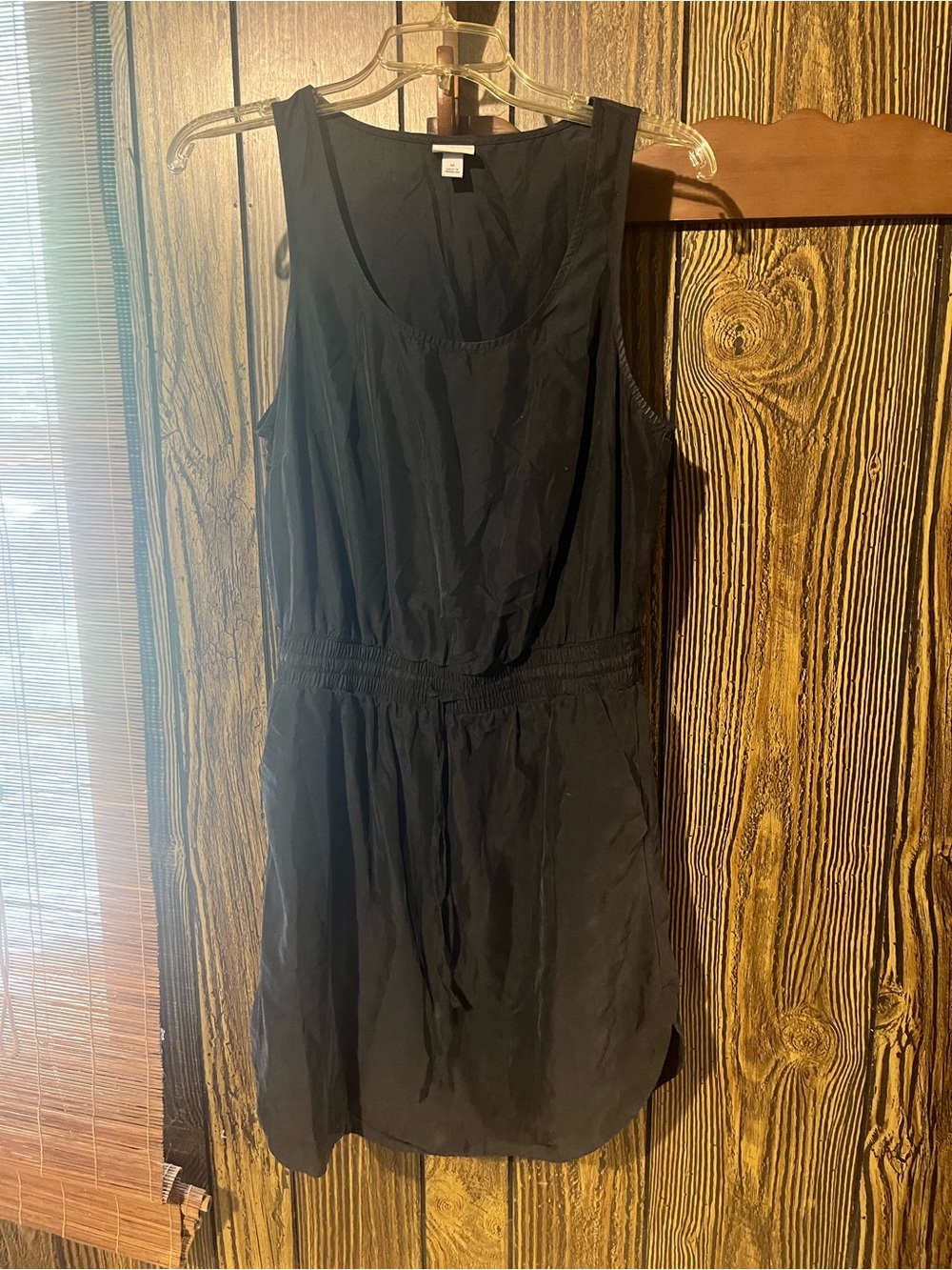 a new day Black Sleeveless Midi Dress